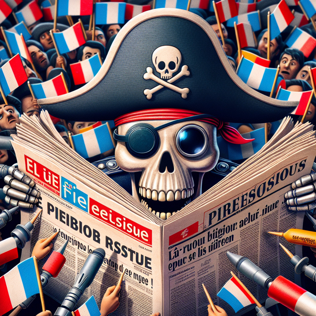 La riposte des journaux français contre un site pirate utilisant l'intelligence artificielle