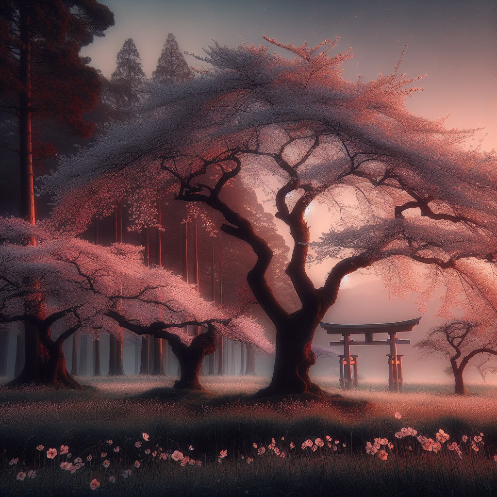 Kirin : Quand l'IA redonne vie aux cerisiers japonais