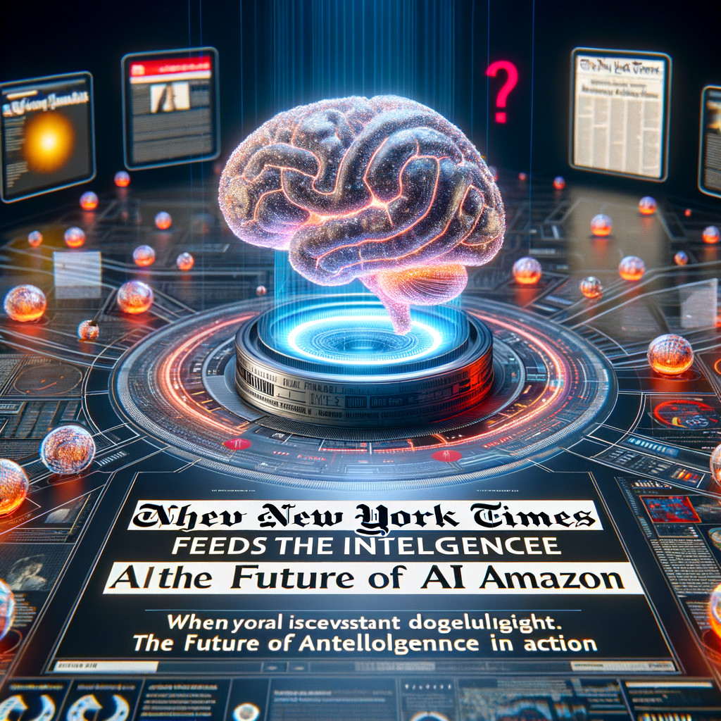 Quand le 'New York Times' nourrit l'intelligence d'Amazon : avenir de l'IA en marche