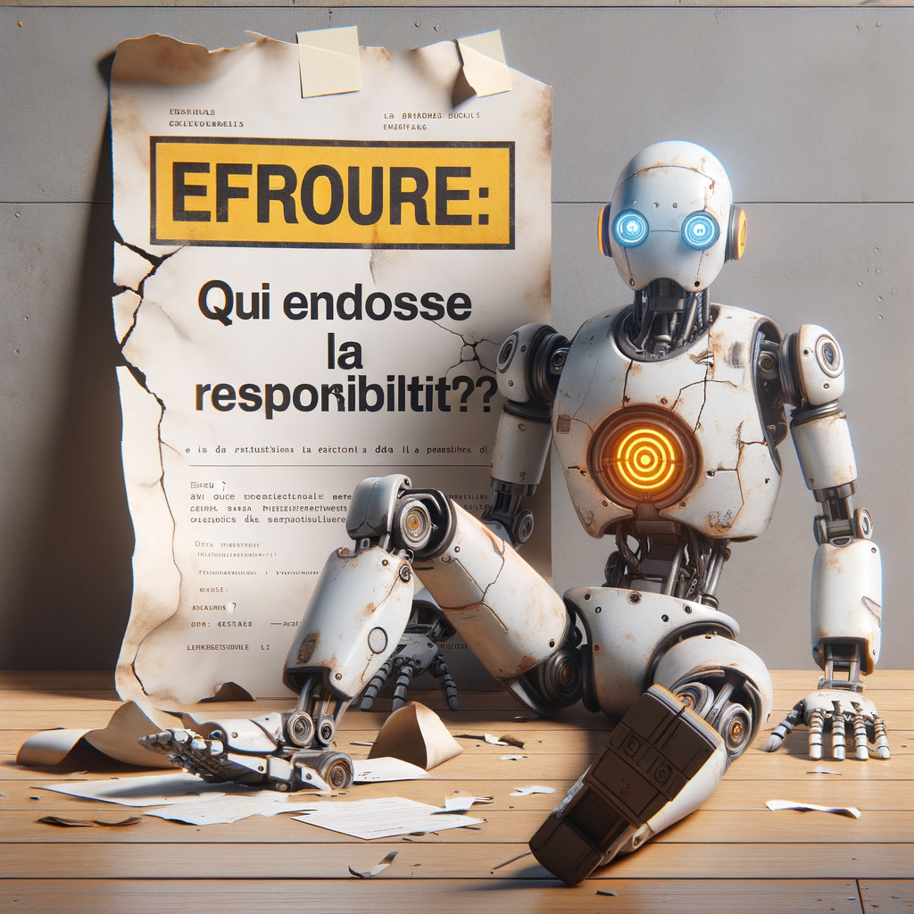 Erreur de l'IA : Qui endosse la responsabilité ?