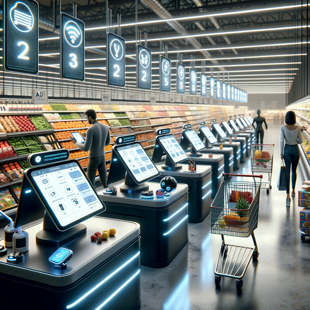 Révolution aux Caisses : Quand l'IA Redéfinit le Shopping