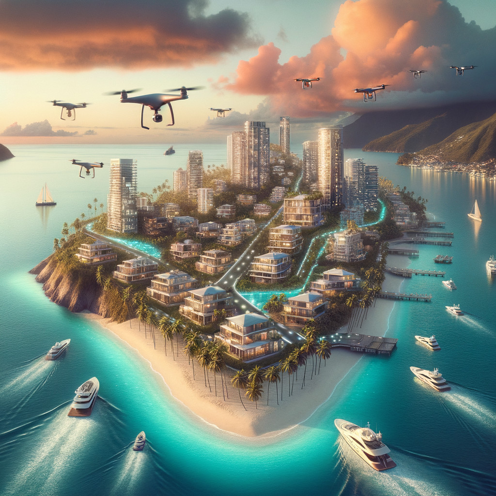 L'IA au cœur des Caraïbes : une petite île se transforme en eldorado financier