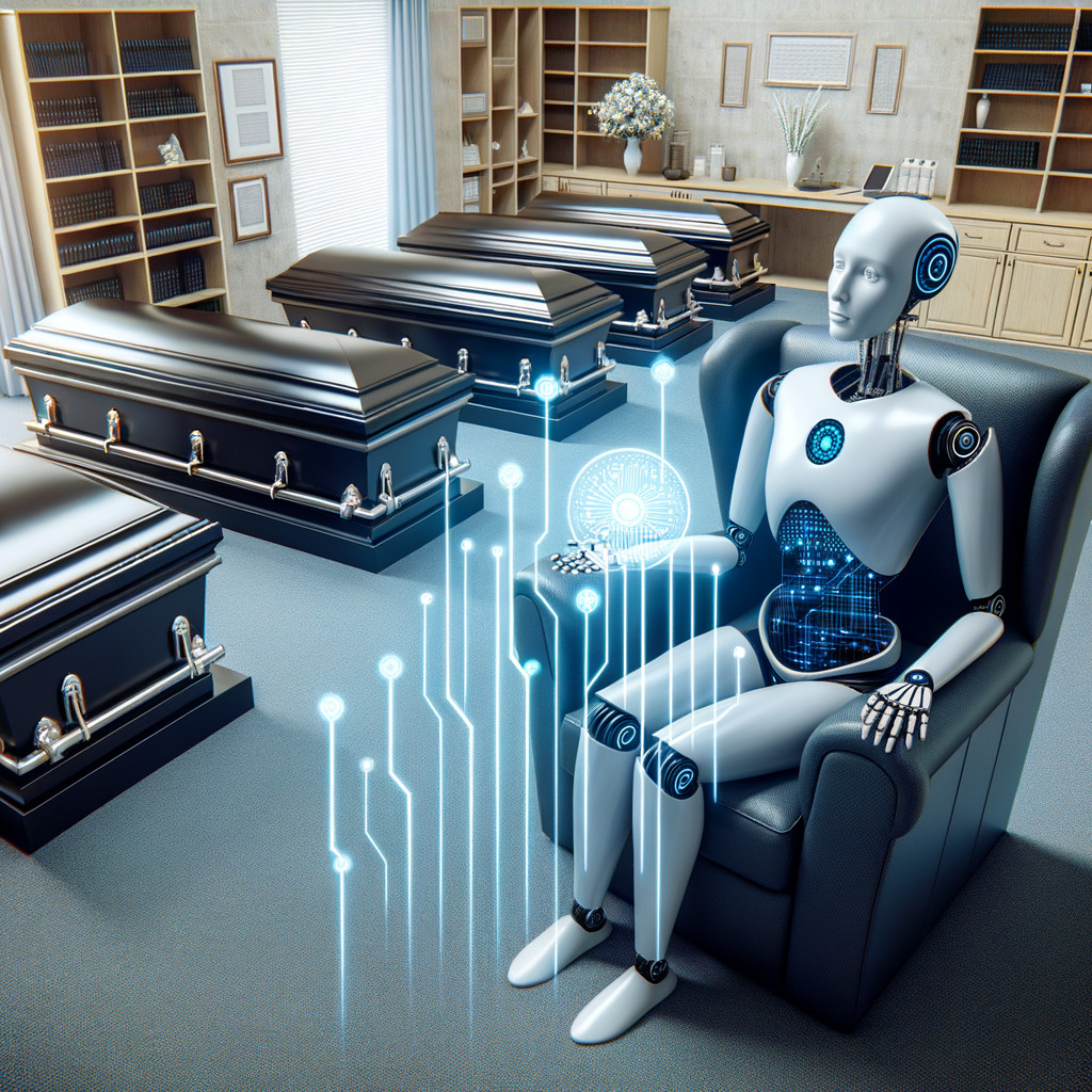 Quand l'intelligence artificielle prend le deuil en main : une révolution silencieuse dans les pompes funèbres