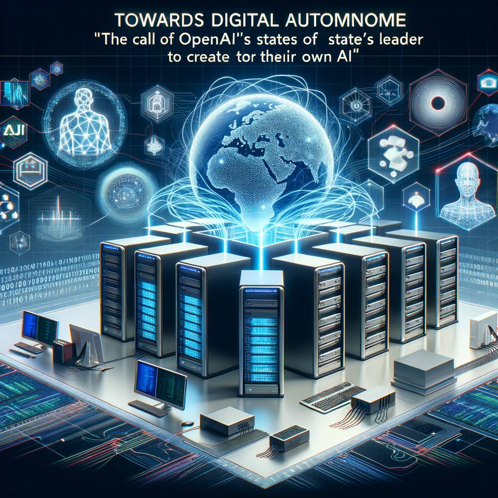 Vers une Autonomie Numérique : L'Appel du Leader d'OpenAI aux États pour Créer leur Propres IA