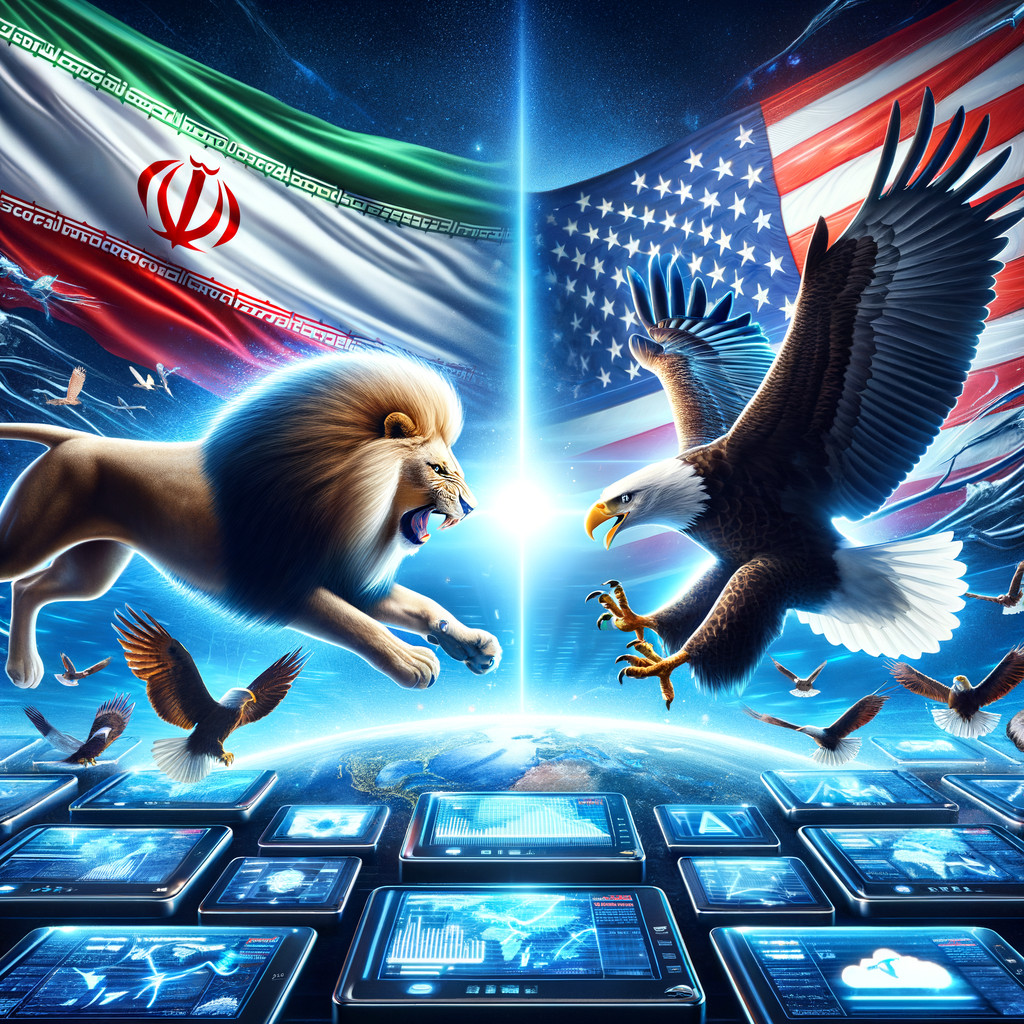 Battles Virtuelles : L'Iran Face aux États-Unis dans l'Arène de la Propagande Numérique