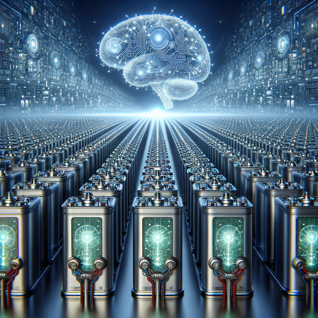 Révélation Énergétique : Quand les Batteries Géantes Propulsent l'Intelligence Artificielle !